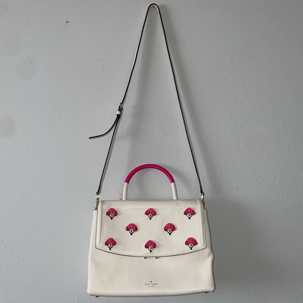 Kate Spade Carley Street "Dorina"pursein pebbled leather